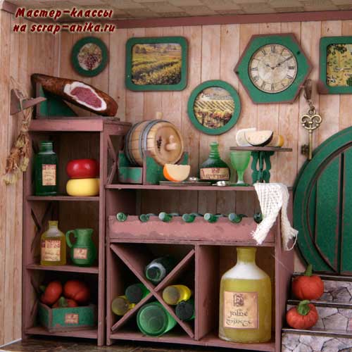 румбоксы, кукольные домики, румбокс своими руками, кладовая хоббита, хоббит кладовая