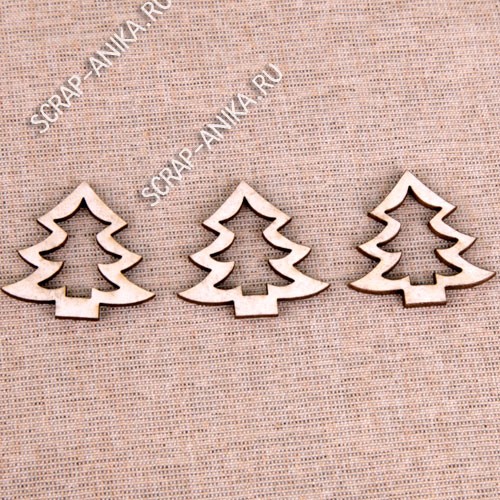 чипборд елка