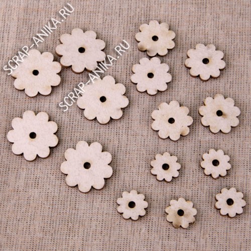 чипборды для скрапбукинга, чипы цветочки, цветочки чипборды, цветочки для скрапа