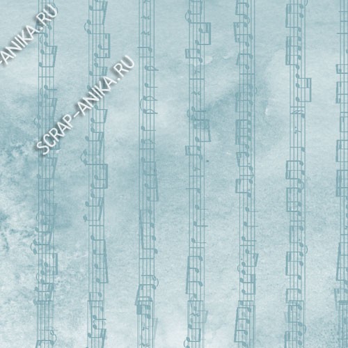 бумага с нотами, бумага для скрапбукинга