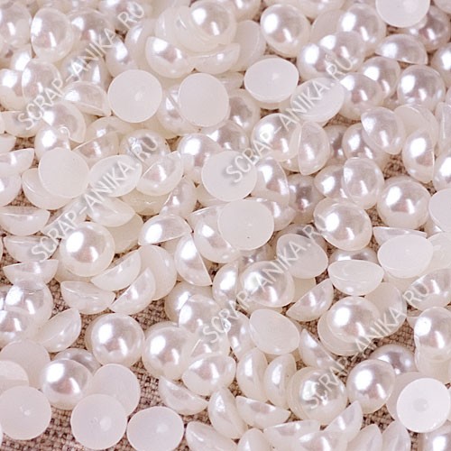 полужемчуг, полубусины