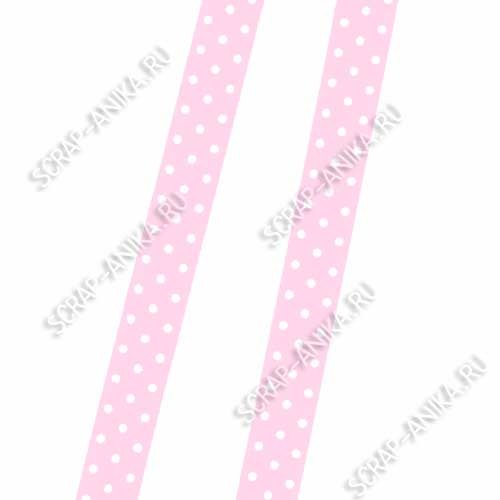 ленточка в горошек, купить ленты, атласная лента