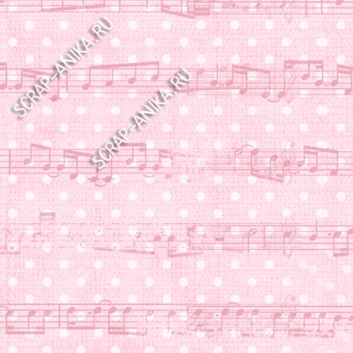бумага с нотами