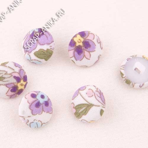 пуговки обтяжка тканью