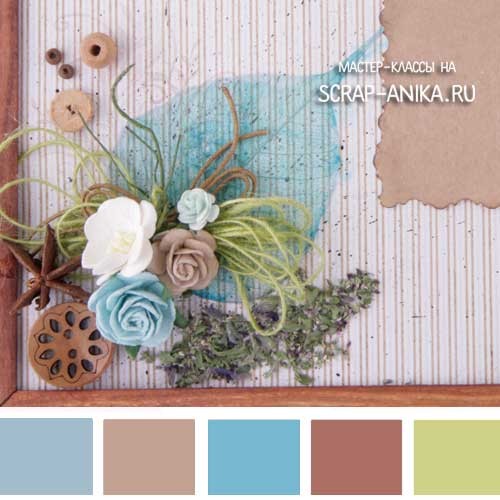 рамка для фотографии, в эко-стиле