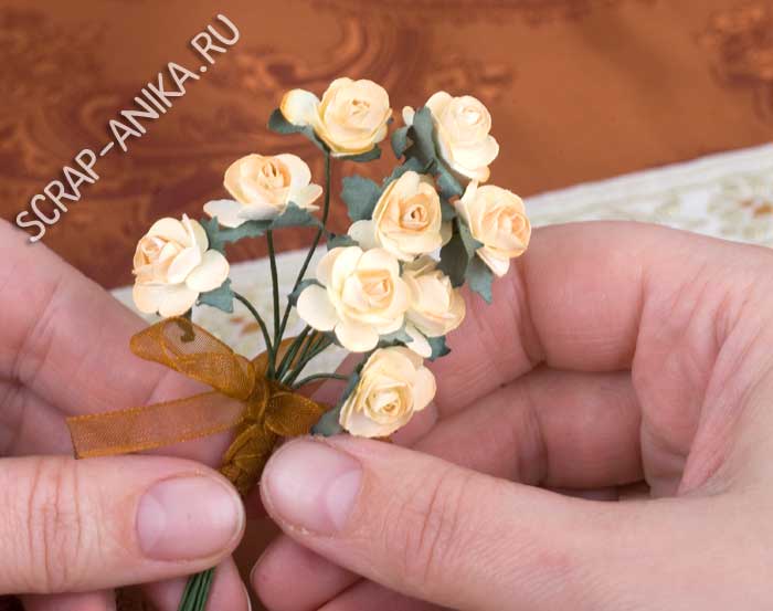 бумажные цветы