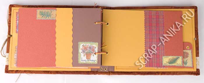 пустые развороты, альбом, скрапбукинг