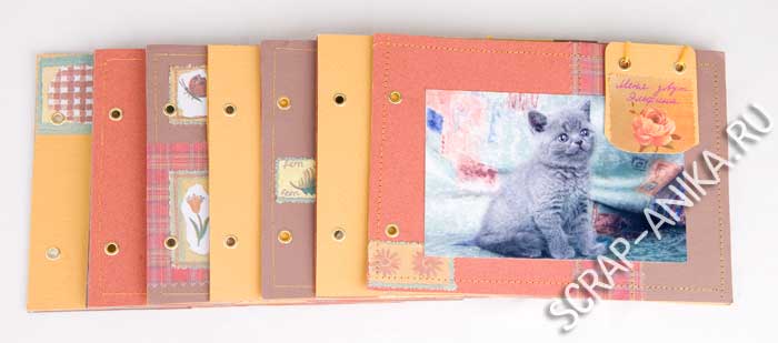 внутренний блок к альбому, скрапбукинг