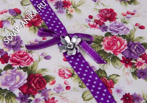 подвеска, металлическая, клевер, удачи, лента, бантик