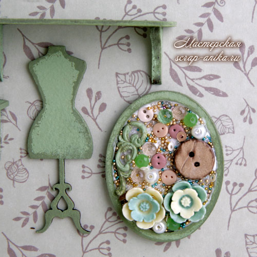 скрапбукинг декор, румбоксы декор