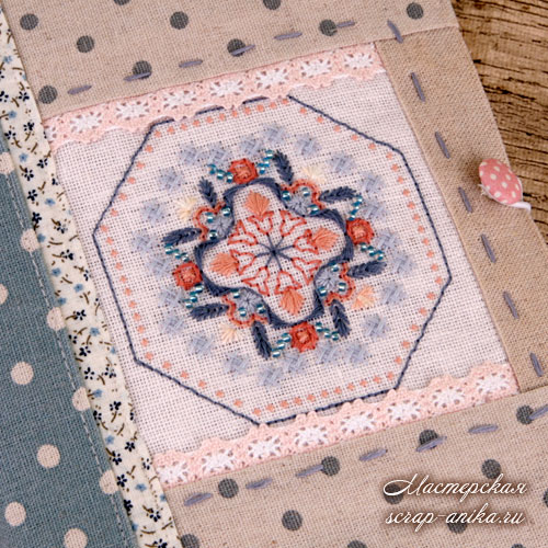 алжирский крест, блокноты с вышивкой, блокнотики ручной работы
