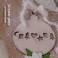 новогодний скрап