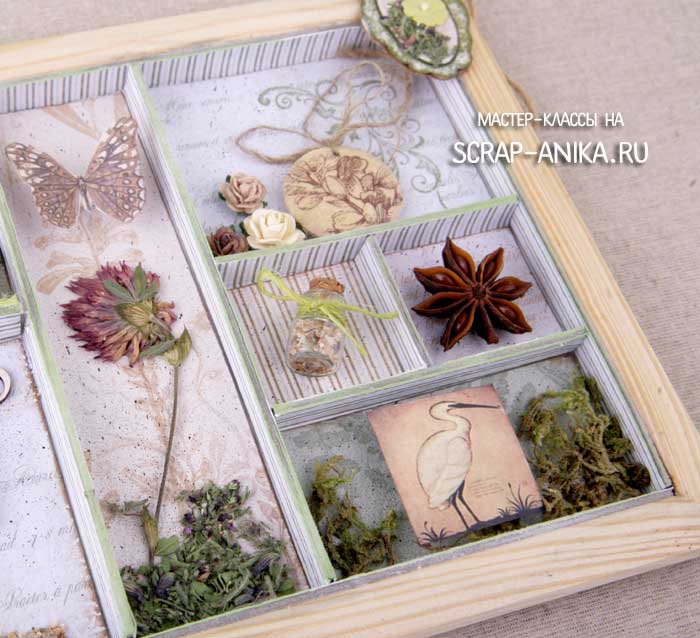 шадоубокс в эко-стиле, shadou box eco