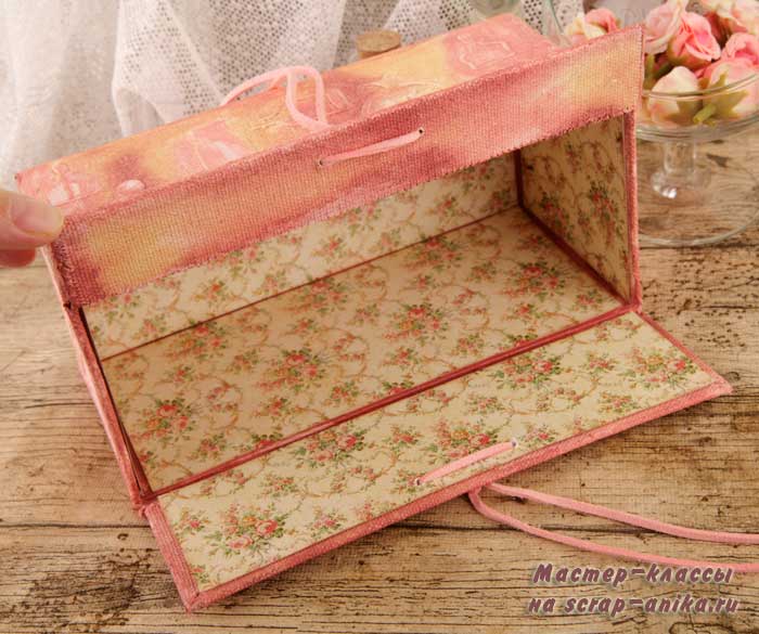 коробка своими руками, мастер класс коробочка