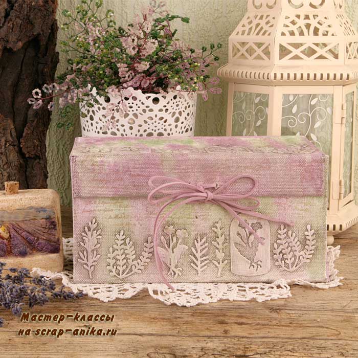 стиль прованс, как сделать коробочку, коробочка своими руками