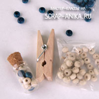 для скрапбукинга, материалы для скрапа. стеклянные бутылочки