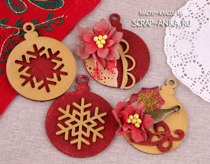 новогодние игрушки, новогодние шарики, своими руками