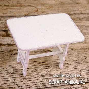 стол для кукольного домика