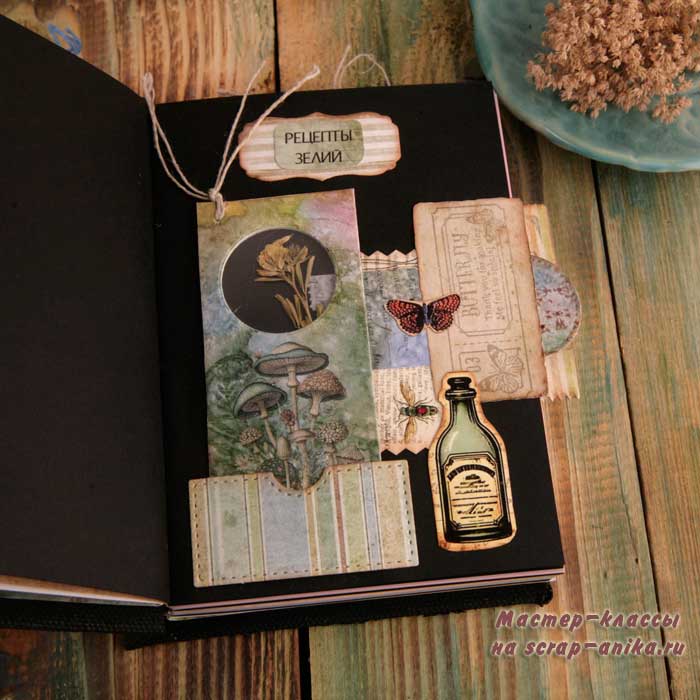 оформление страниц, красивый блокнот, блокнот ручной работы, скрапбукинг блокноты