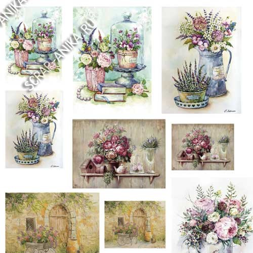 картинки прованс, картинки в стиле прованс, картинки для скрапа, картинки для скрапбукинга