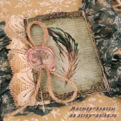 обложка на блокнот, как сделать блокнот, блокнот своими руками, скрап блокнот