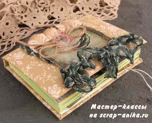 детали блокнота, мастер класс по блокноту, блокнот своими руками