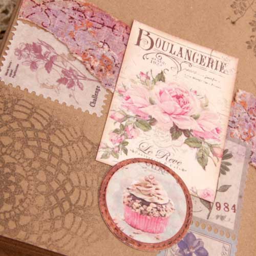 бумага с глицерином, бумага с воском, скрапбумага, бумага авторская