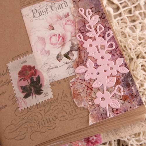 блоки для блокнотов, блокнотики ручной работы, блокноты с розами, идеи оформления