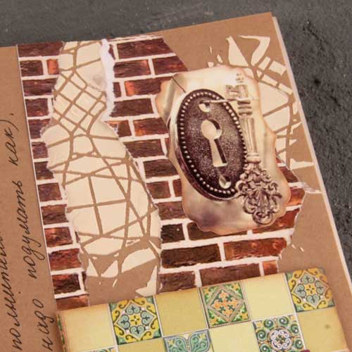 оформление артбука, скрапдетали, идеи оформления