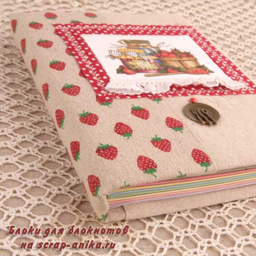 блоки для блокнотов, блоки для кулинарных книг, блокноты своими руками