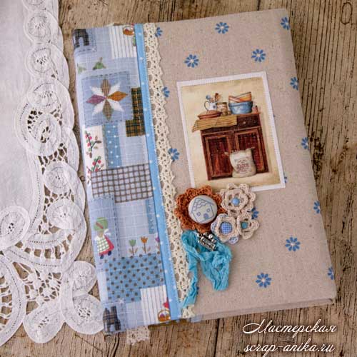 кулинарная книга, скрапбукинг, скрапкнига, скрапбукинг книга
