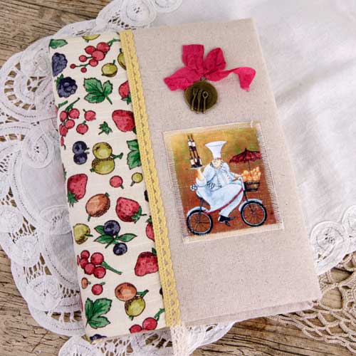 красивые кулинарные книги, скрапбукинг блокноты, скрапбукинг книги