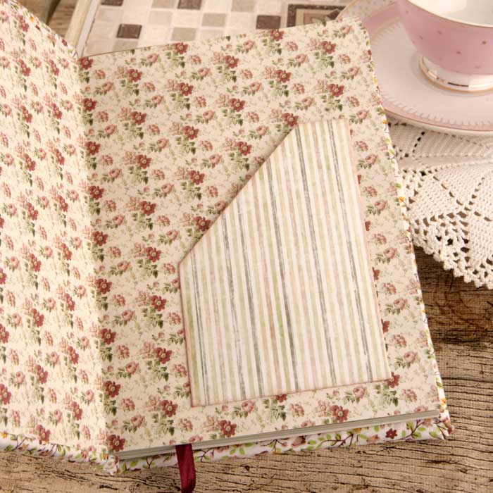 как сделать блокнот, форзац, форзац с карманом, как сделать блокнот