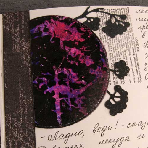 гель пресс, скрап бумага, скрап детали, скрапбукинг, скрап аника